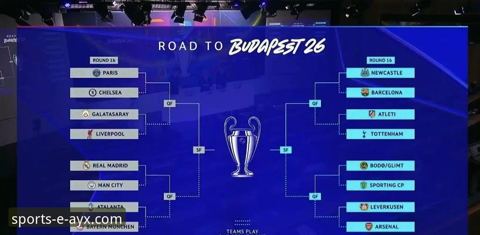 欧冠八强对阵出炉，爱游戏平台解析豪门对决最新动态